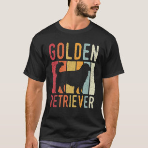 Golden Retriever Vintage Retro T-Shirt