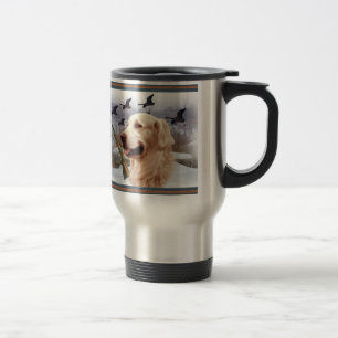 GOLDEN RETRIEVER W PLEASANTS TRAVEL MUG