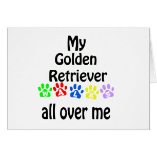 Golden Retriever Walks Design