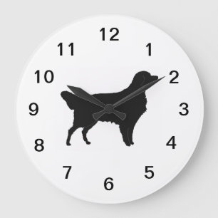 Golden Retriever Wall Clock
