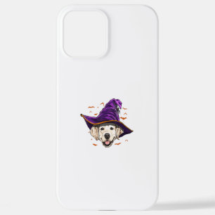 Golden Retriever Witch Funny Halloween Gifts iPhone 12 Pro Max Case
