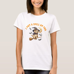 Golden Retriever Witch I Put A Spell On You T-Shirt