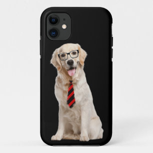 Golden Retriever With Glasses Case-Mate iPhone Case