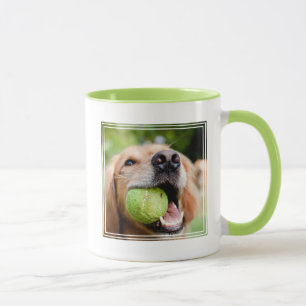 Golden Retriever With Tennis Ball Mug