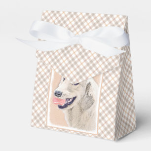 Golden Retriever with Tennis Ball Painting Dog Art Favour Box