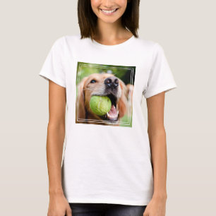Golden Retriever With Tennis Ball T-Shirt