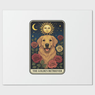 Golden Retriever Wrapping Paper