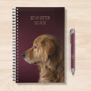 Golden Retriever Year Personalised Name Planner