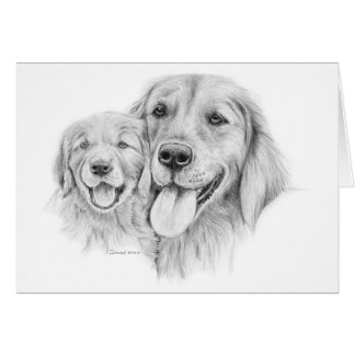 Golden Retrievers Card