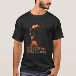 Golden Retrievers Dog Golden Retrievers T-Shirt