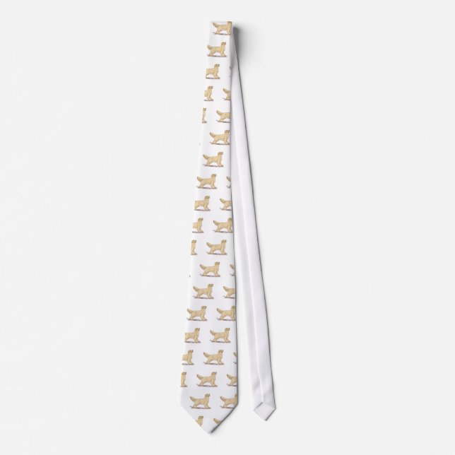 Golden Retrievers Tie (Front)