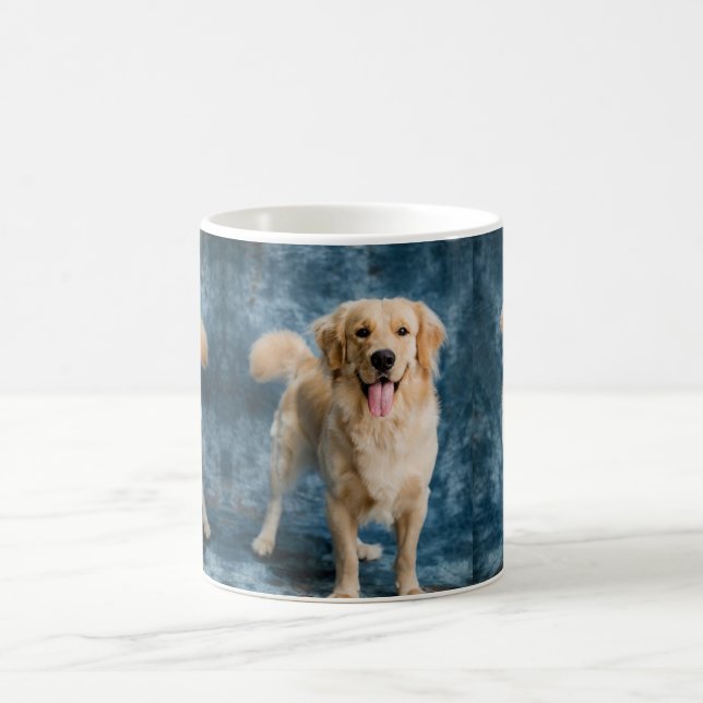 Golden Retriver Coffee Mag Mug (Center)
