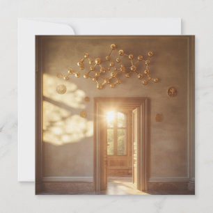 Golden revelation card