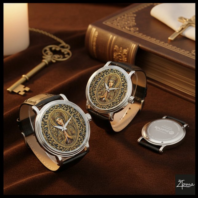 Golden Reverence Virgin Mary Watch (Creator Uploaded)