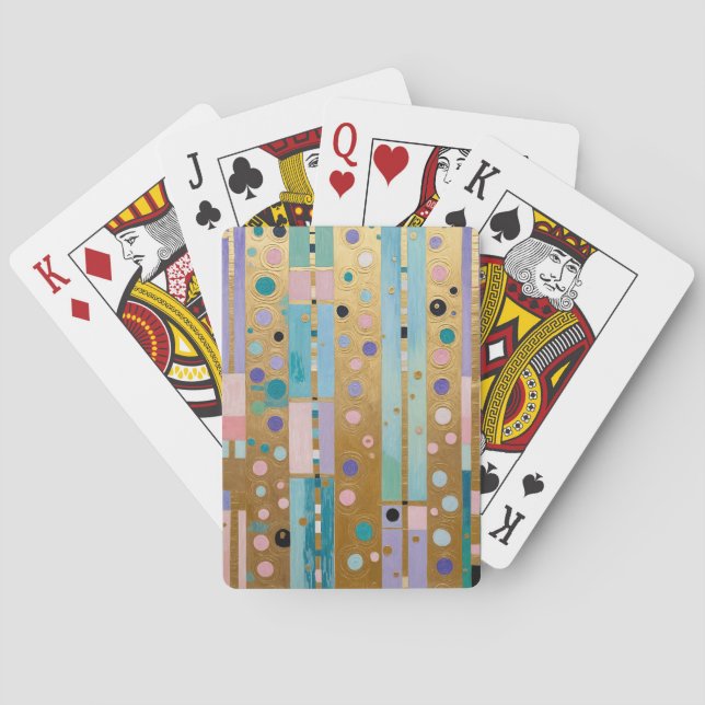 Golden Reverie Playing Cards (Back)