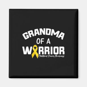 Golden Ribbon And Yellow Ribbon Childhood Cancer A Magnet