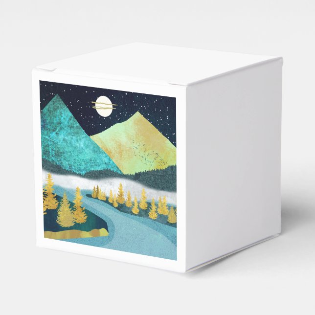 Golden River Favour Box (Front Side)