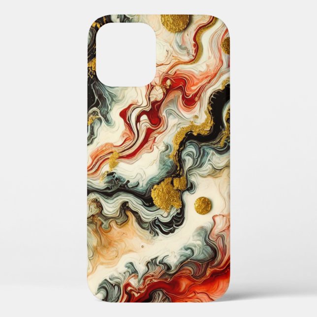 Golden rivers Case-Mate iPhone case (Back)