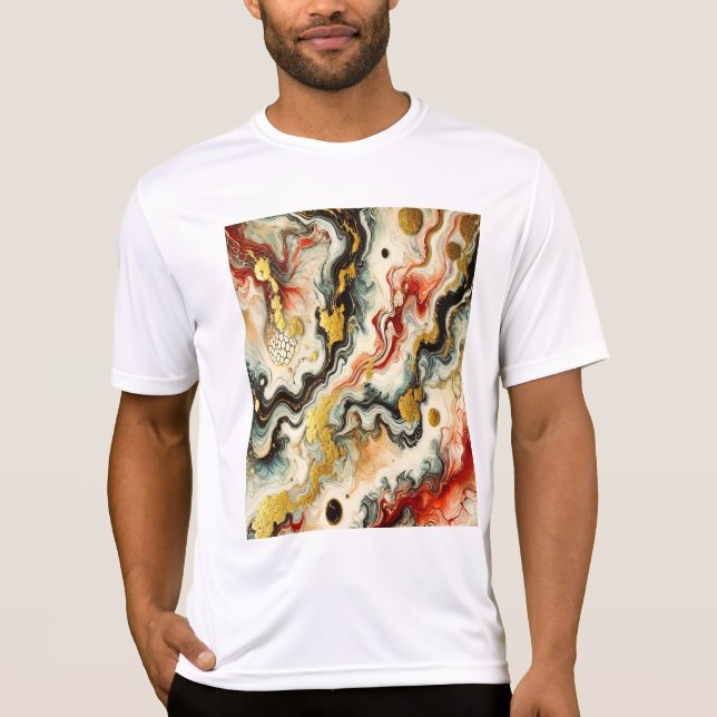Golden rivers T-Shirt (Front)