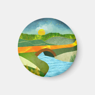 Golden Road Magnet