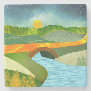 Golden Road Stone Coaster