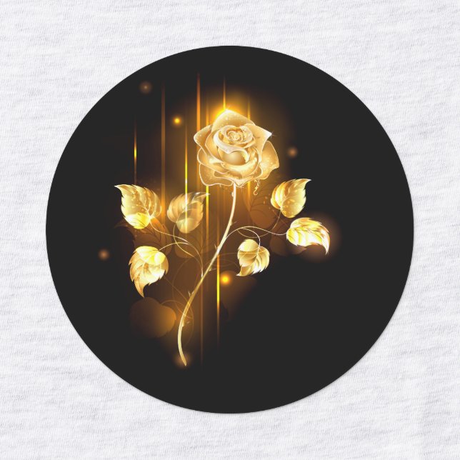 Golden rose ( gold rose ) (Design 1)