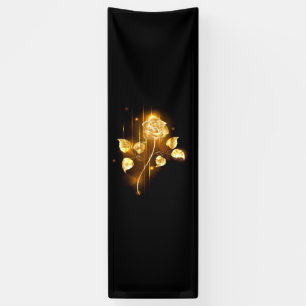 Golden rose ( gold rose ) banner