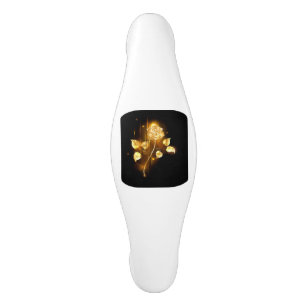 Golden rose ( gold rose ) ceramic cabinet pull