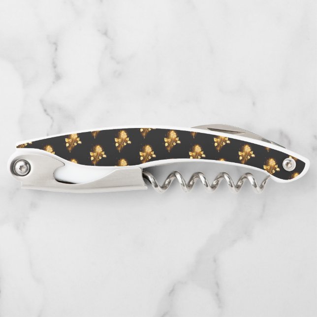 Golden rose ( gold rose ) corkscrew (Front)