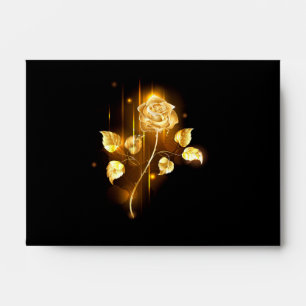 Golden rose ( gold rose ) envelope