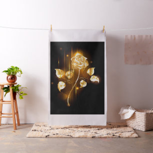 Golden rose ( gold rose ) fabric