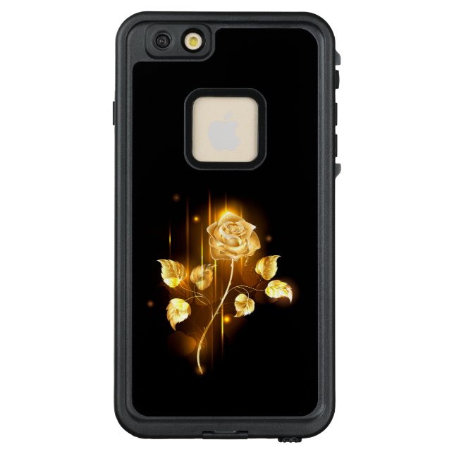 Golden rose ( gold rose ) LifeProof iPhone case (Back)