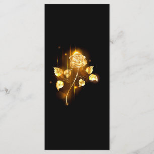 Golden rose ( gold rose ) menu