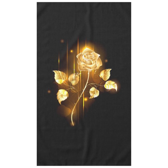 Golden rose ( gold rose ) tablecloth (Front)