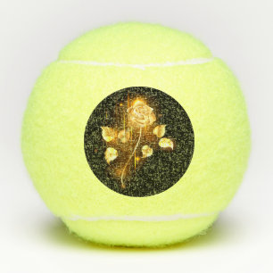Golden rose ( gold rose ) tennis balls