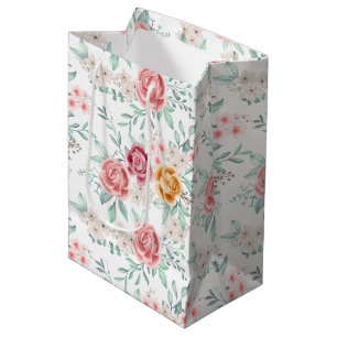 Golden Rose Medium Gift Bag