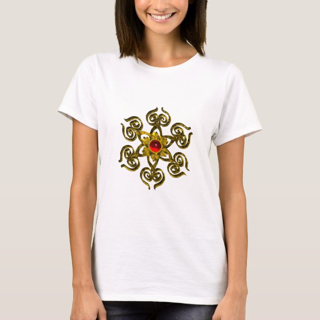 GOLDEN ROSE RUBY T-Shirt (Front)