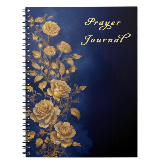 Golden Roses Prayer Journal (Front)