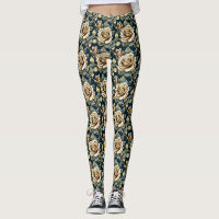 Golden Roses With a Metallic Finish