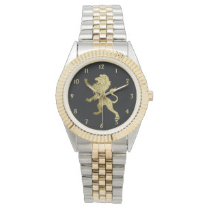 Golden Royal Lion  Watch