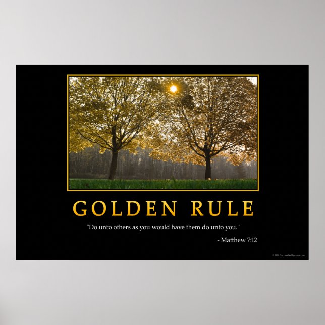 Golden Rule Poster (Front)