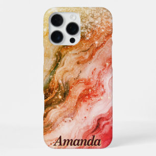 Golden Rust Marble Custom Case