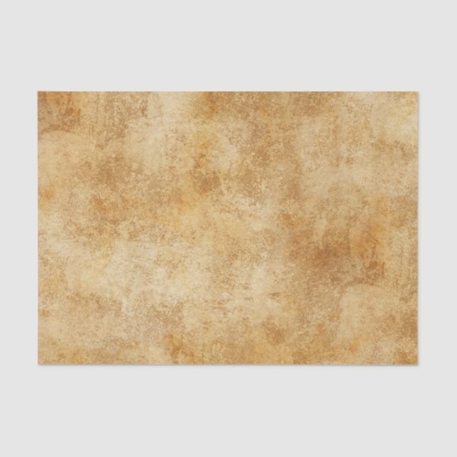 Golden Rustic Texture Tissue Paper (Front)