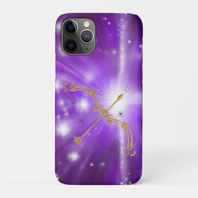 Golden Sagittarius iPhone / iPad case (Back)