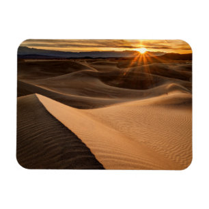 Golden Sand dunes, Death Valley, CA Magnet