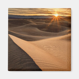 Golden Sand dunes, Death Valley, CA Magnet