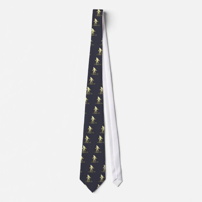 Golden Sasquatch Tie (Front)