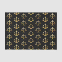 Golden Scales of Justice Law Theme Design