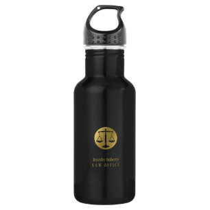 Golden Scales of Justice   Professional Lawyer 532 Ml Water Bottle
