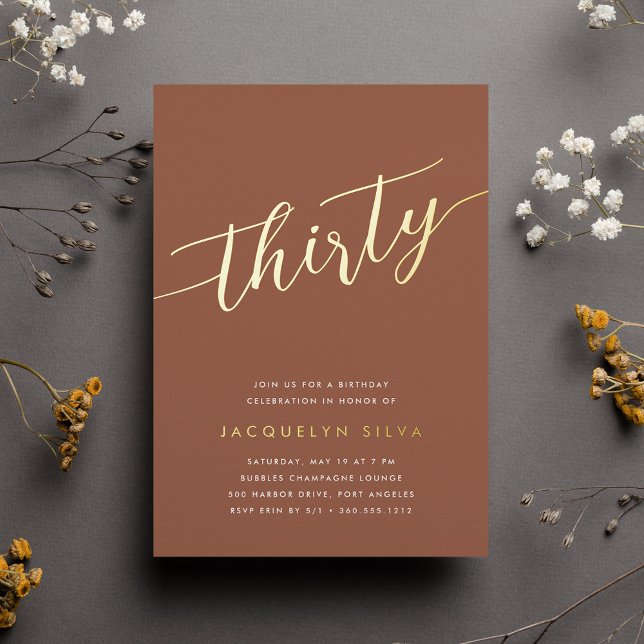 Golden Script 30th Birthday Party (Creator Uploaded)